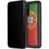 Portuguese Flag Dark Wood Galaxy S20 Plus Waterproof Case